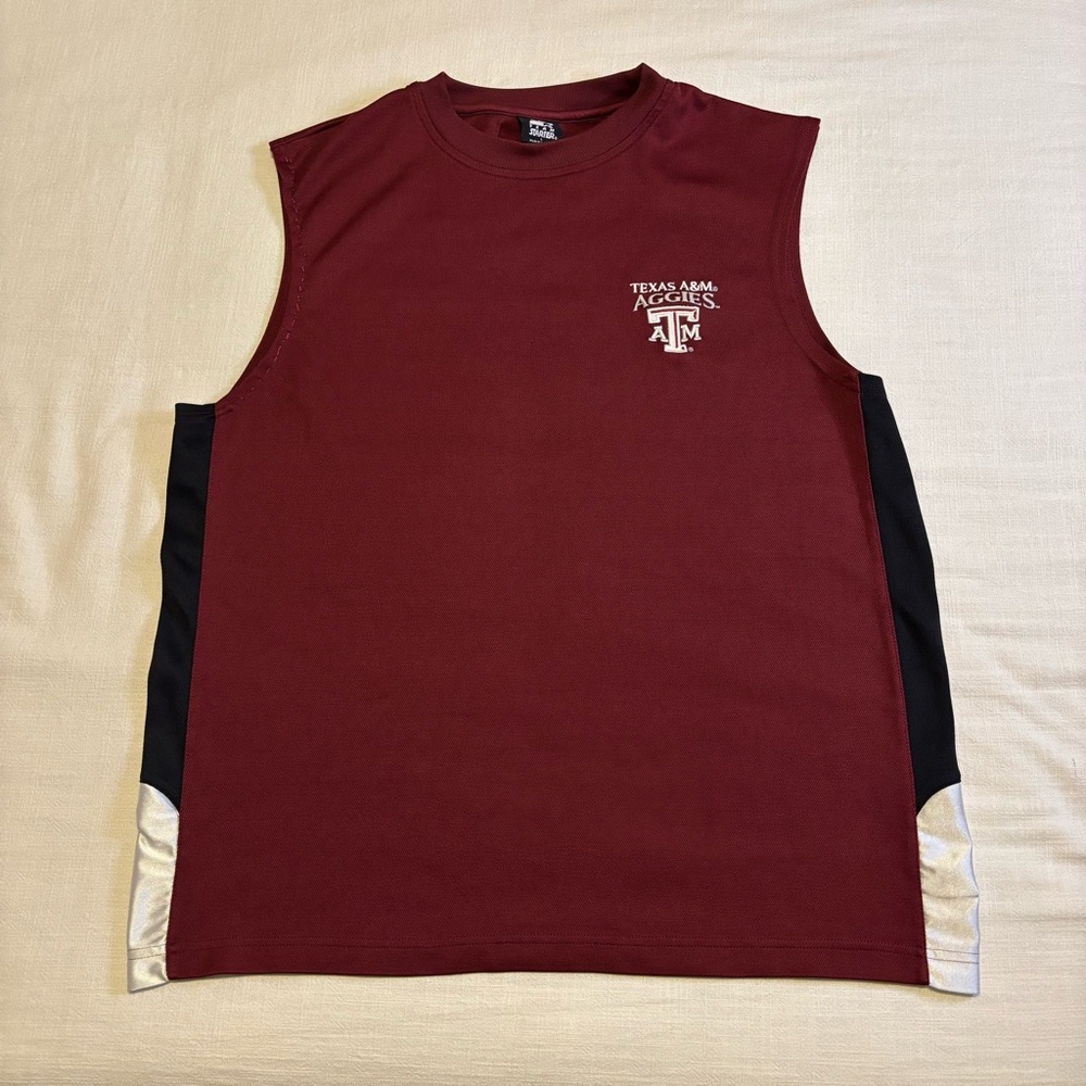 Team Starter Texas A&M Aggies Jump Shot Sleeveless Shirt